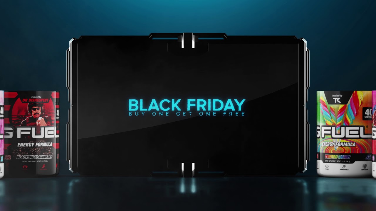 G Fuel Black Friday | 2018