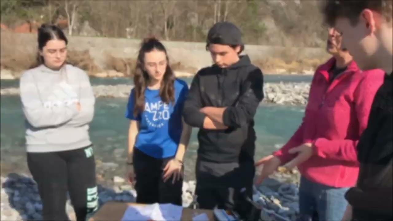 A scuola sul fiume #carnia #tagliamento