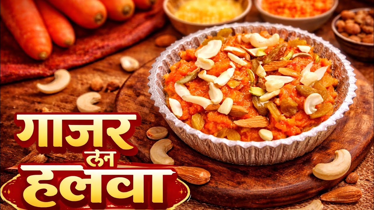 ना घिसने का झंझट न मावे का टेंशन बिल्कुल सिंपल तरीका से बनाएंगे गाजर का हलवा | Gajar Ka Halwa 