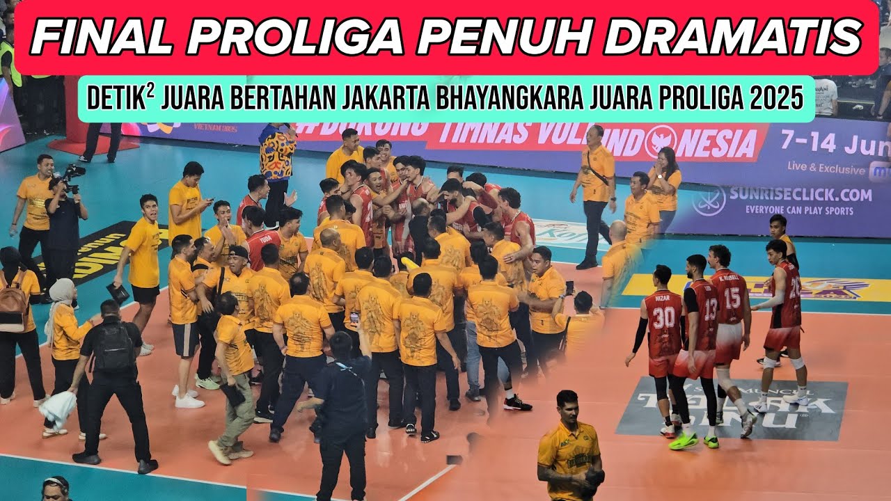 SET 5 KEMENANGAN BHAYANGKARA PRESISI DI FINAL PROLIGA 2025 LAWAN LAVANI