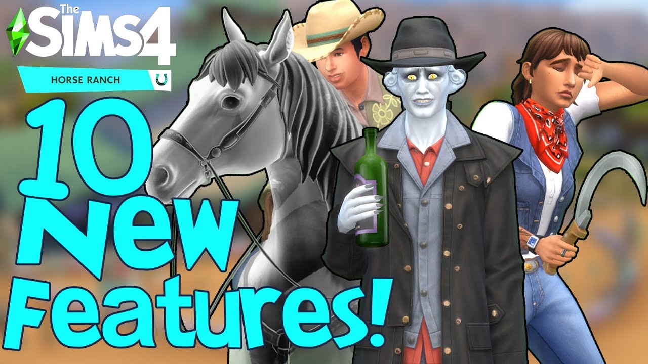 The Sims 4 Horse Ranch: более 10 новых возможностей, о которых вы могли не знать