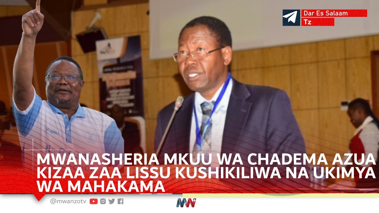 MWANASHERIA MKUU WA CHADEMA AUWASHA MOTO SAKATA LA MAHAKAMA KUKAA KIMYA KESI YA LISSU