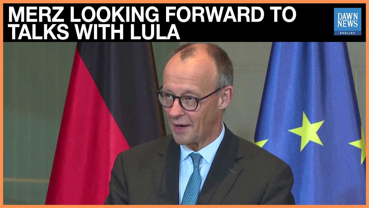 Germany's Merz Expects 'Unburdened' Future Talks With Lula After Brazil Remarks | Dawn News English