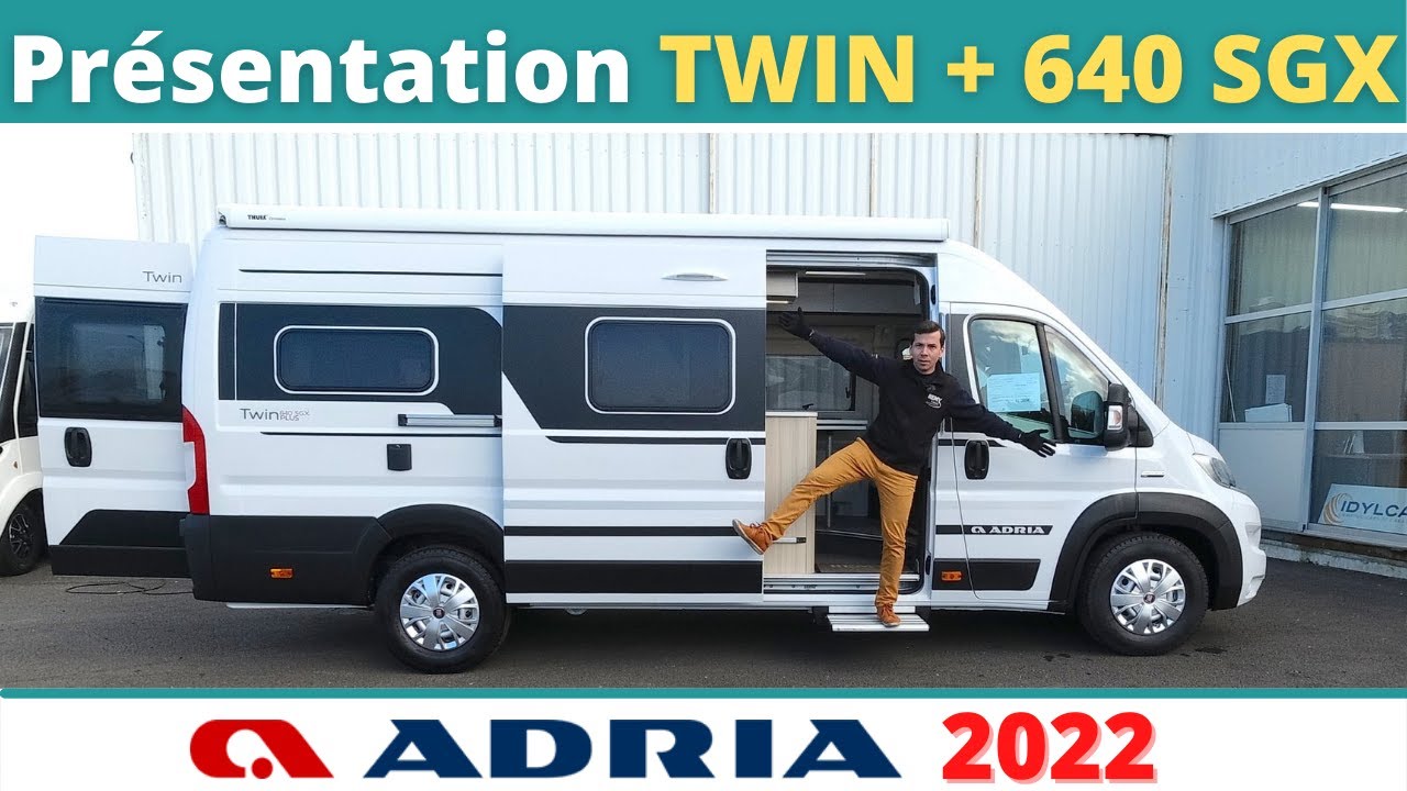 Présentation ADRIA 640 SGX Twin + modèle 2022 *Instant Camping-Car*