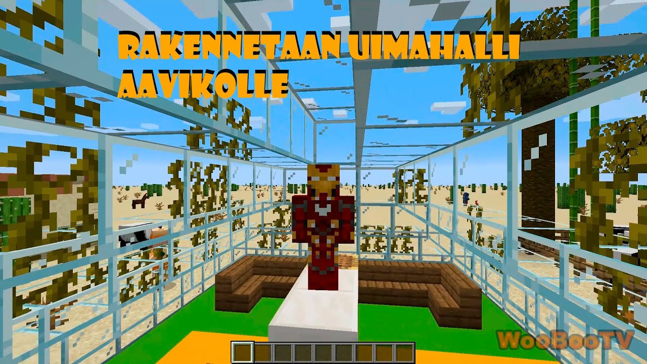 Minecraft Suomi - Aavikon kultainen uimahalli