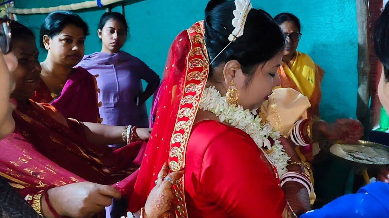 কন্যা বিদায়/part 4/#Bengalivlog#wedding #vairalvideo