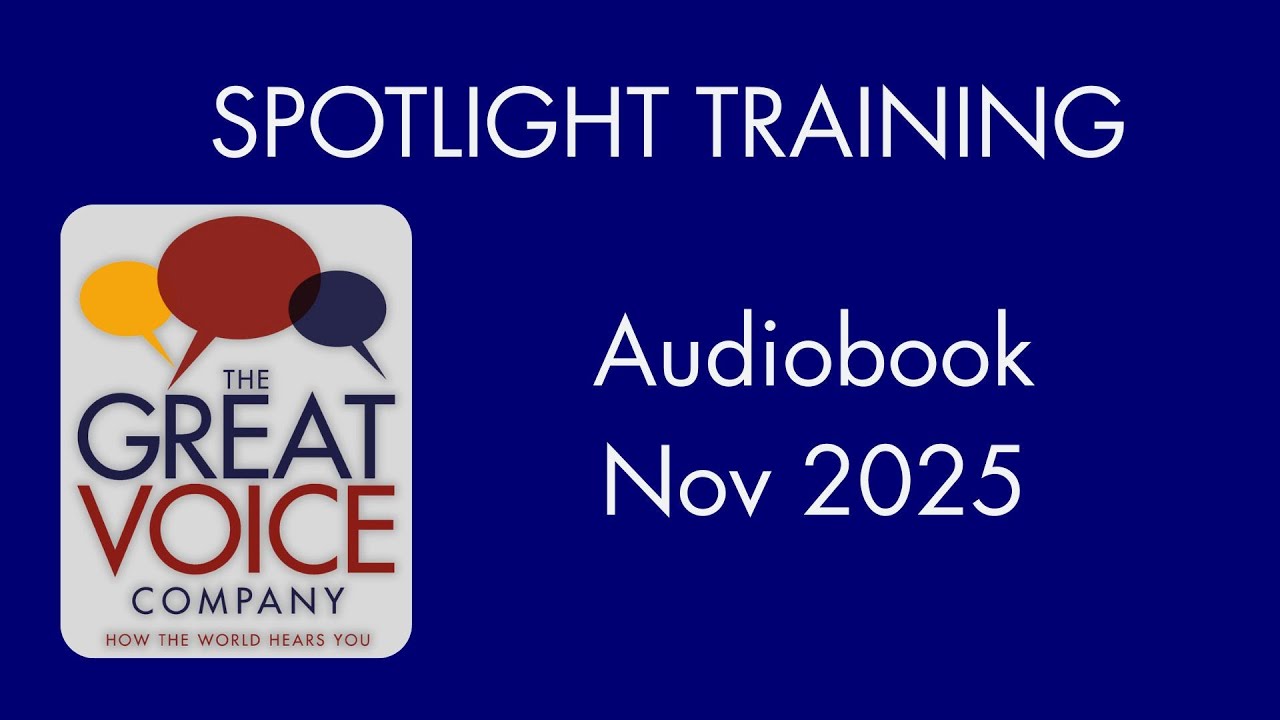 Spotlight Training- All About Audiobooks
