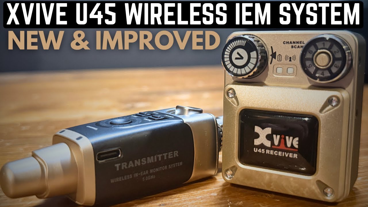 Xvive U45 Wireless IEM System // They Made It Even Better...