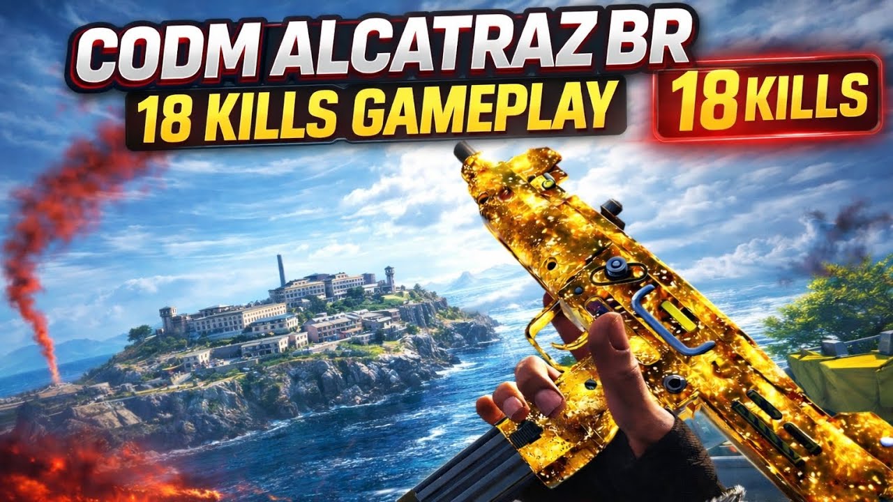 18 KILLS IN ALCATRAZ 😈 | CODM BR Insane Gameplay