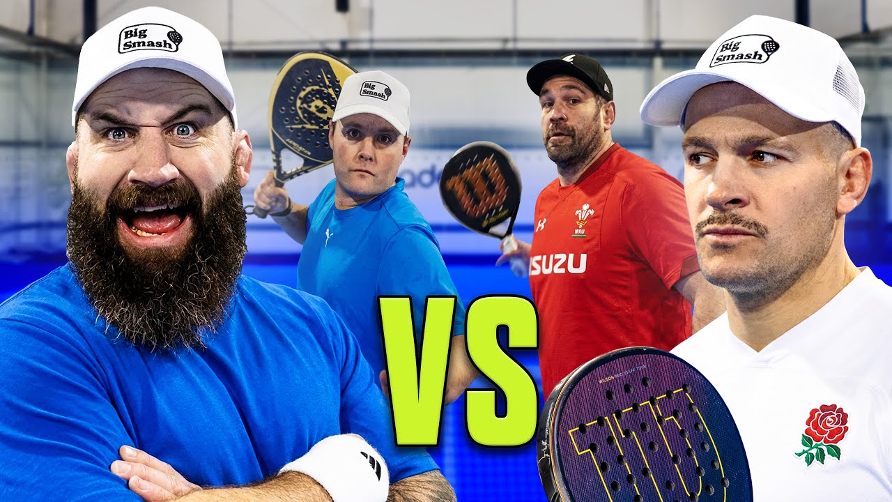 Joe Marler & Tubes Get Competitive VS Rugby Champions (PADEL)