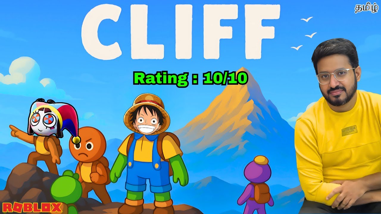 Roblox CLIFF Fun Gameplay in Tamil | Earth gamer