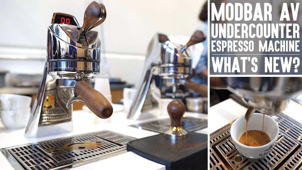 Новая эспрессо-машина Modbar AV | Modbar + La Marzocco = Свежие новые функции | Настоящий Крис Бака