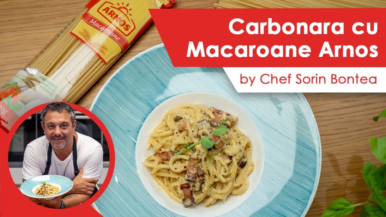 Carbonara cu Macaroane by Chef Sorin Bontea