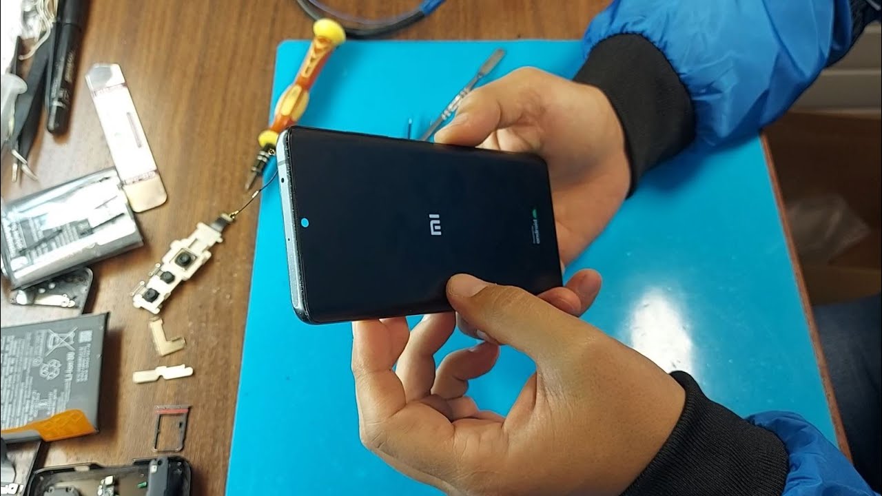 Xiaomi Mi 10 Lite stuck on screensaver