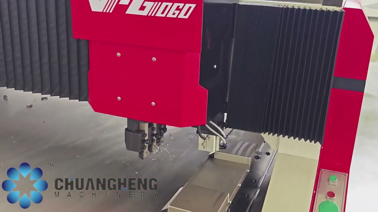Gantry cnc V grooving machine CHV-WB-R 1500×4000 four sides two direction  Box Groover machine