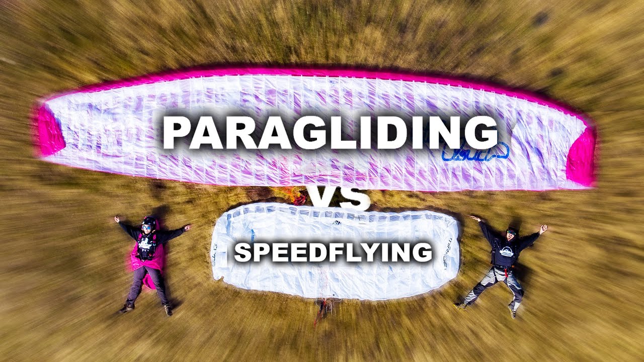 Paragliding vs Speedflying Battle - WHO WILL WIN?!