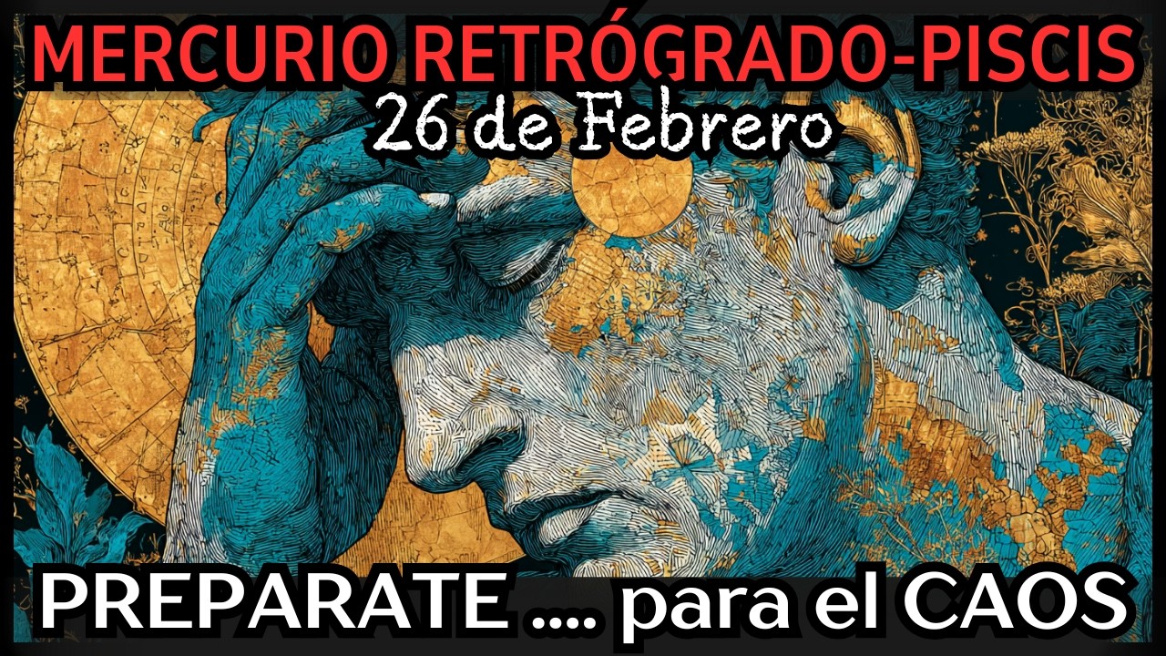 ALERTA! 26 de Febrero . MERCURIO RETRÓGRADO en PISCIS. El Inicio del CAOS