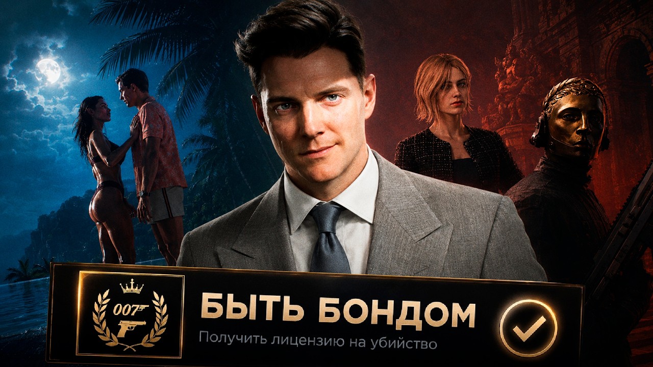 007 FIRST LIGHT хочет, чтобы ты стал Бондом