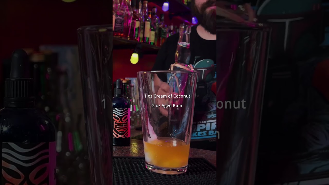 #4 &ndash; Painkiller 🥥 | Top 10 Tiki Cocktails Countdown #CreamyCocktails #IslandVibes