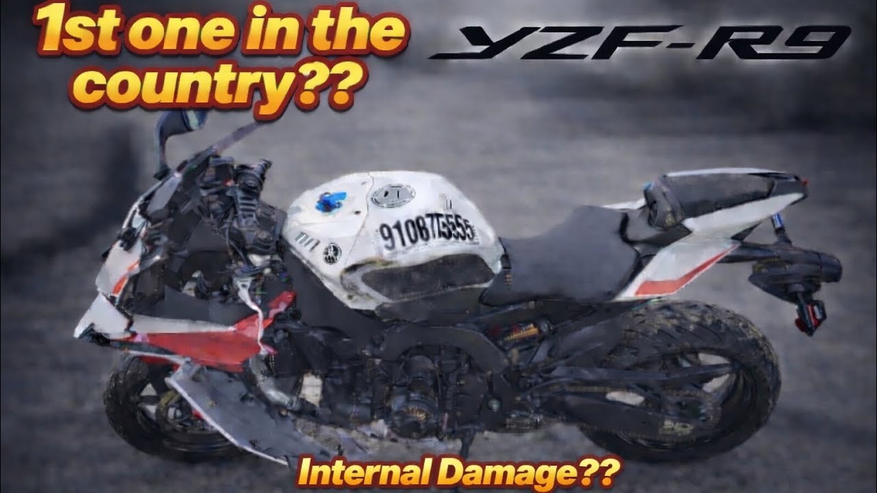 Я купил ПЕРВЫЙ разбитый мотоцикл Yamaha R9 в Америке... Была ли это огромная ошибка?