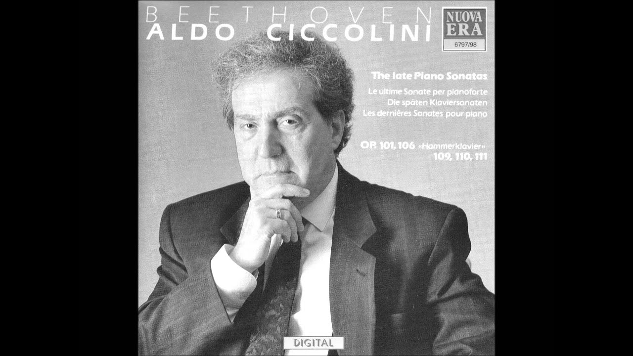 CICCOLINI plays BEETHOVEN Hammerklavier - Adagio (1989)