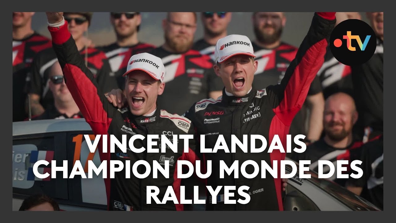Vincent Landais, copilote de S&eacute;bastien Ogier, sacr&eacute; champion du monde des rallyes