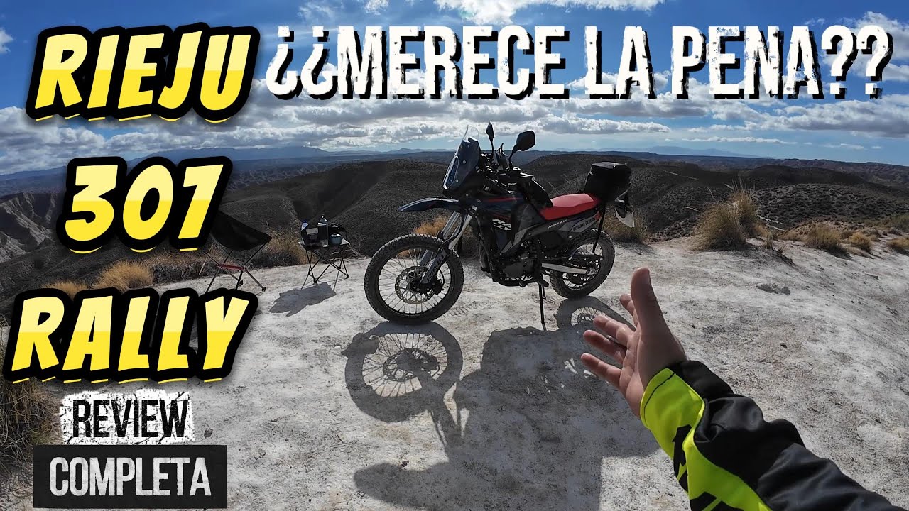 RIEJU 307 RALLY - REVIEW COMPLETA - (La ponemos a PRUEBA en el DESIERTO DE GORAFE)