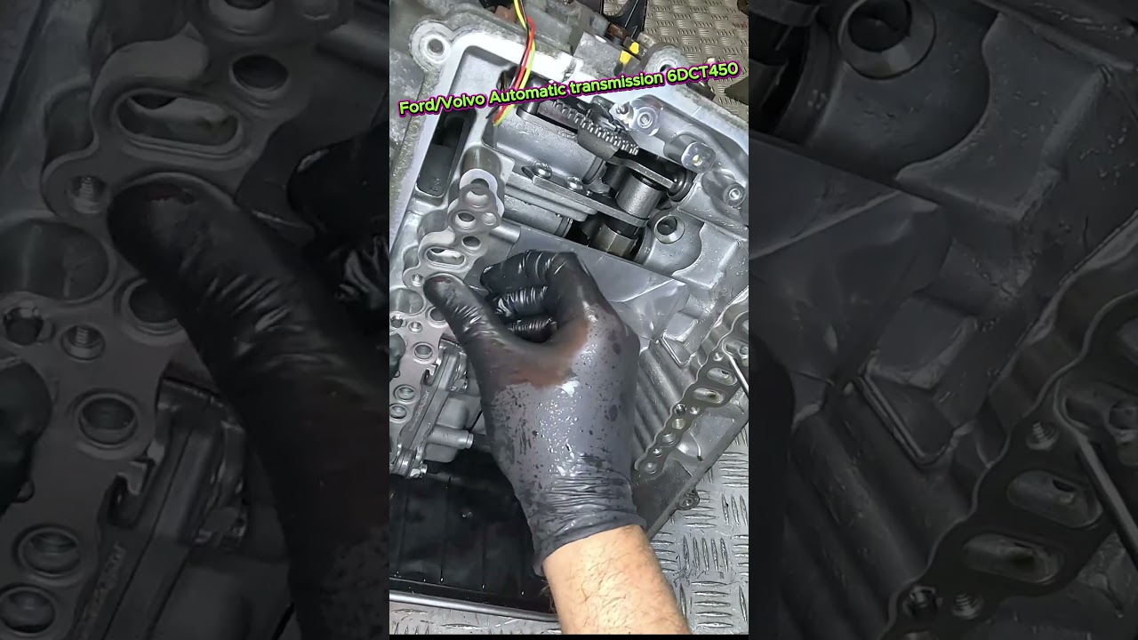 Ford powershift 6DCT450 Transmission: Valve Body Installation & Pin Locking Guide #Ford #Volvo