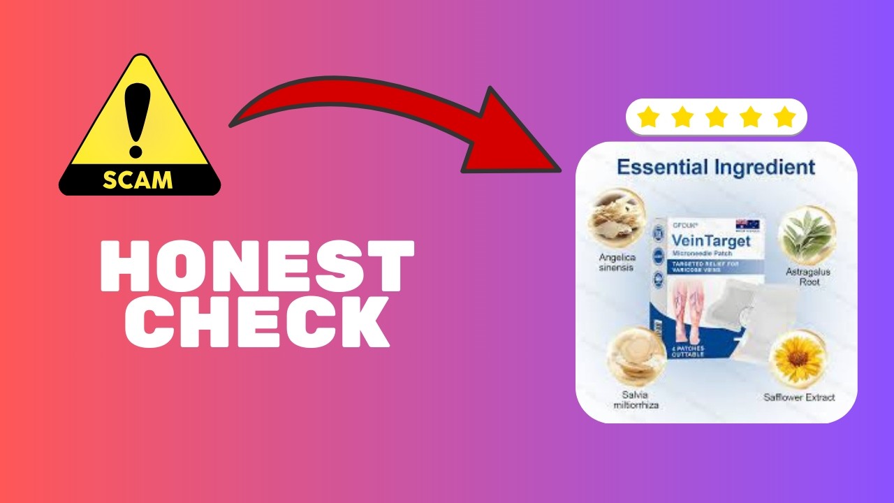 Gfouk VeinTarget Microneedle Patch Review &ndash; Legit or Scam?