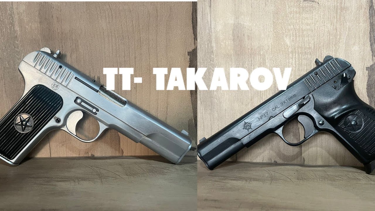 China Made Norinco TT Takerov 30 Bore vs 9mm Pistol Review