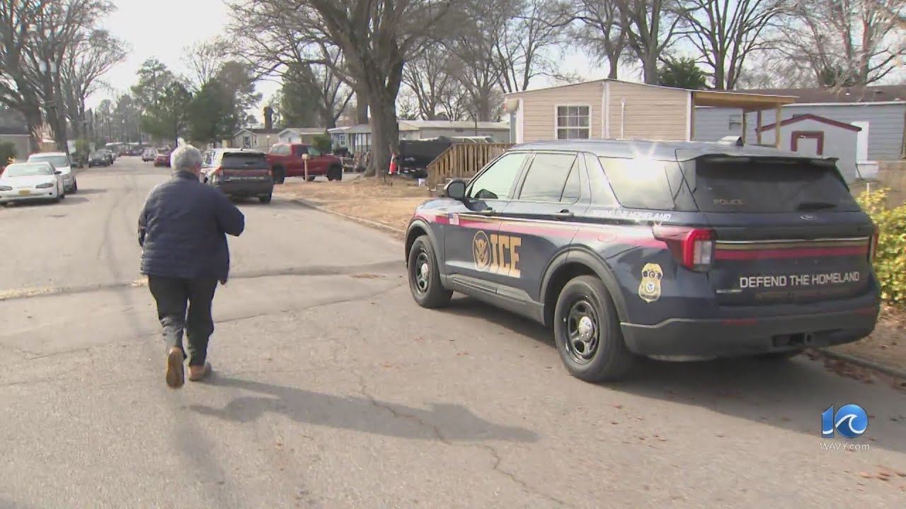 ICE detains woman, also seen at VB mobile home park
