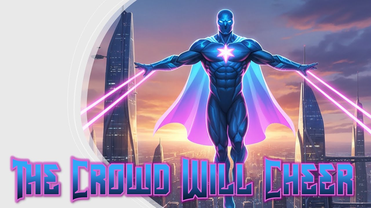 The Crowd Will Cheer - A Tribute to Superheroes [Rock Music Lyric Video]