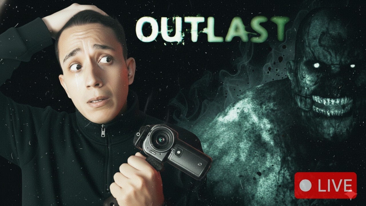 TENTANDO ZERANDO OUTLAST PELA PRIMEIRA VEZ 😰😱