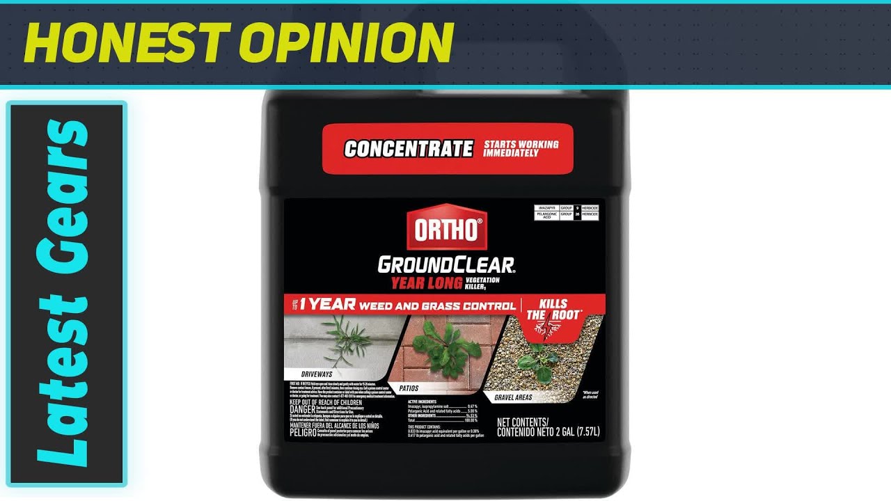 Ortho GroundClear: Most Effective Weed Killer? Year Long Test