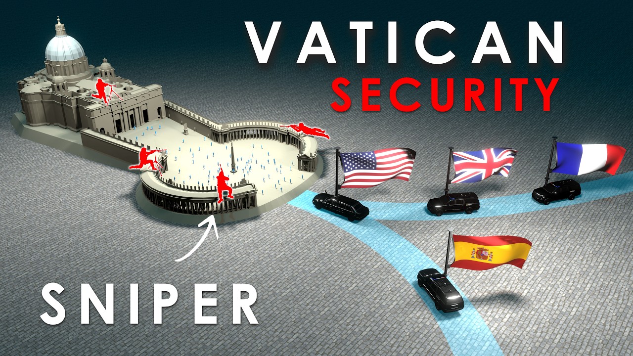 Vatican City Pope Security Explained #trump #popefrancis #vatican