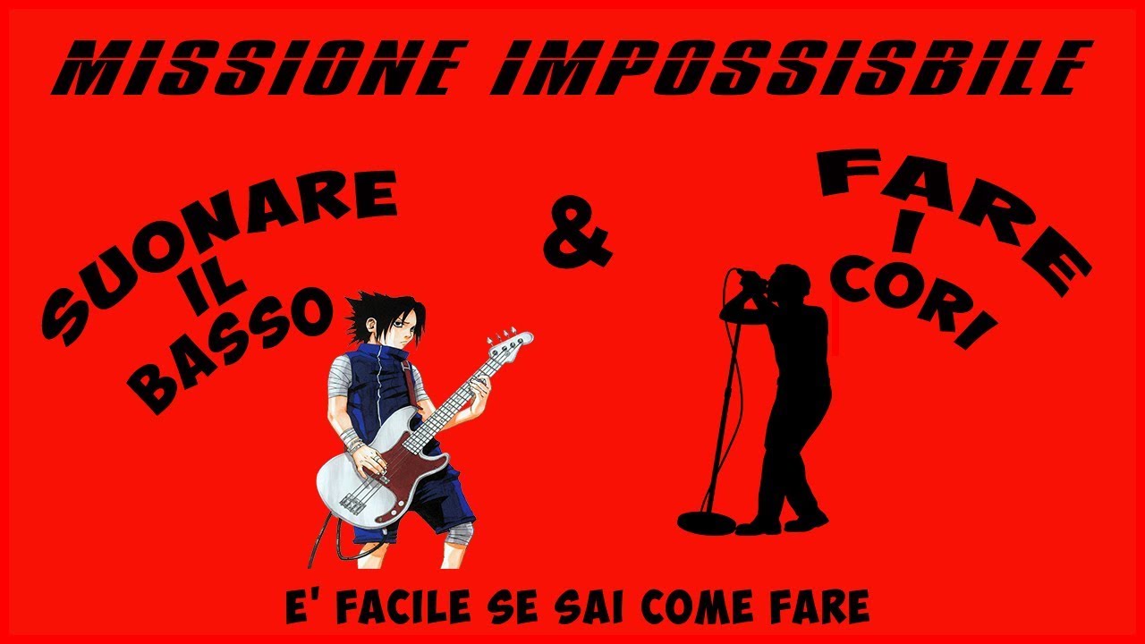 Suonare il basso e fare i cori? ECCO COME FARE
