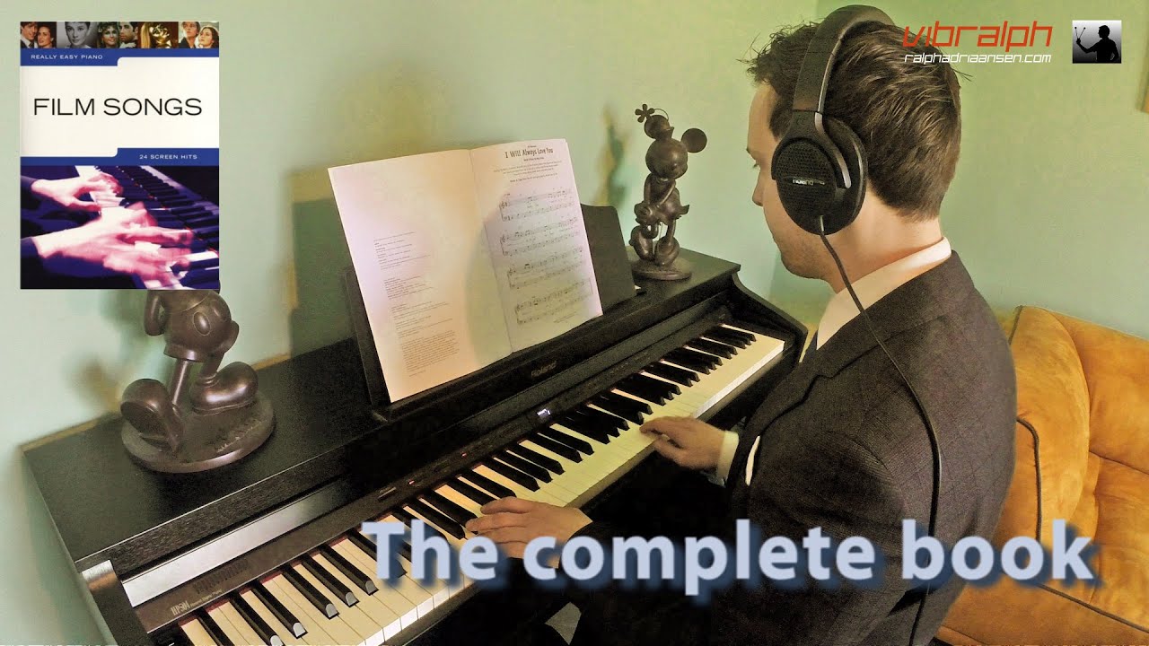 FILM SONGS - The complete book / Really easy piano