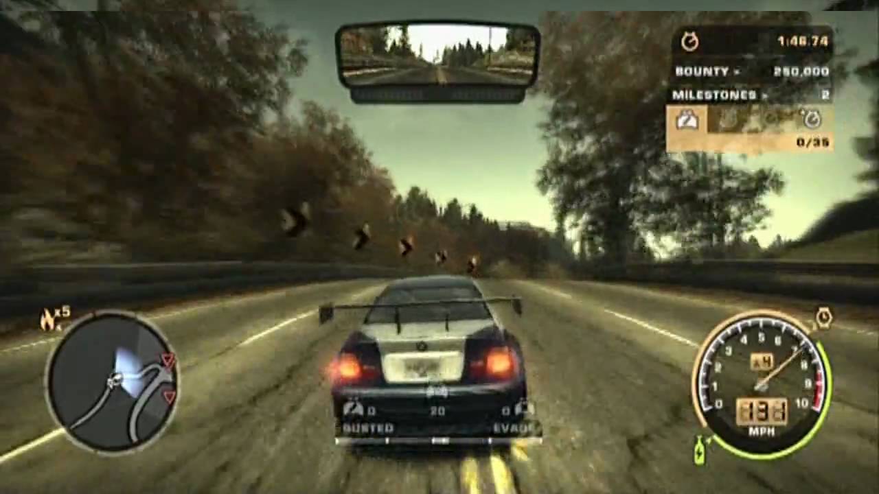 NFSMW Secret Pursuit Area Glitch Tutorial