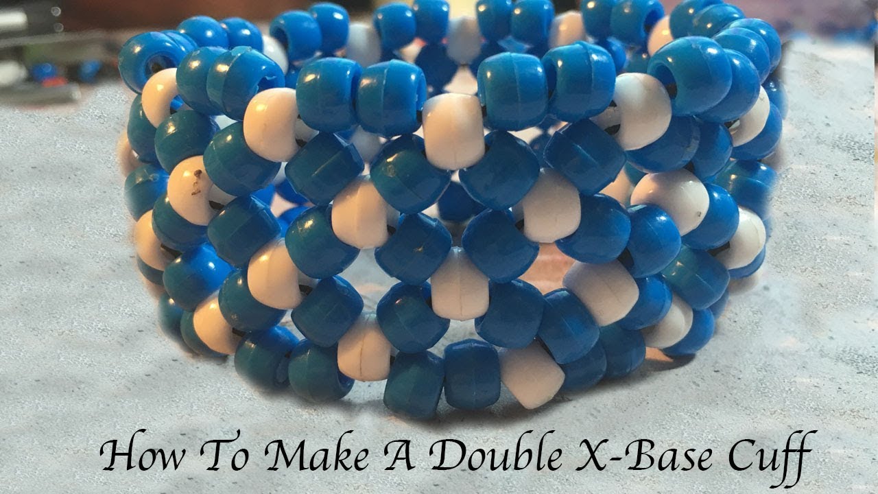 Kandi Tutorial: Double X-Base Cuff