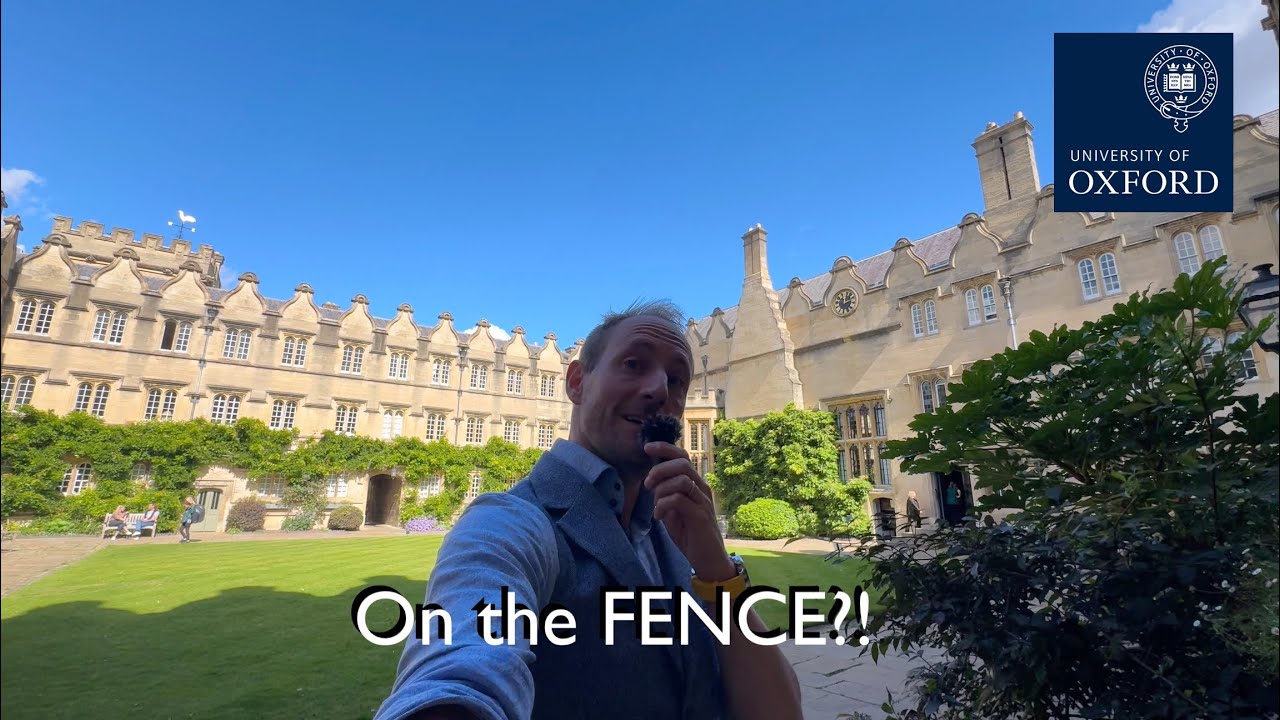 SITTING on the FENCE about Oxbridge?!