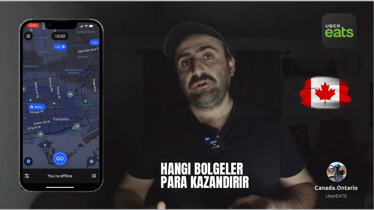 Ubereats uygulaması nasıl kullanılır (Kanada)