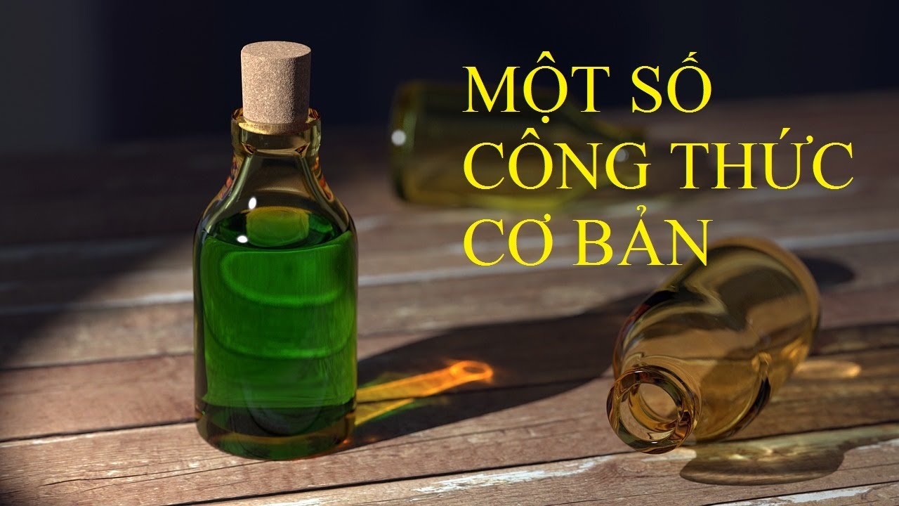 [BÀI TẬP HÓA HỌC] ♥ 1 MỘT SỐ CÔNG THỨC CƠ BẢN
