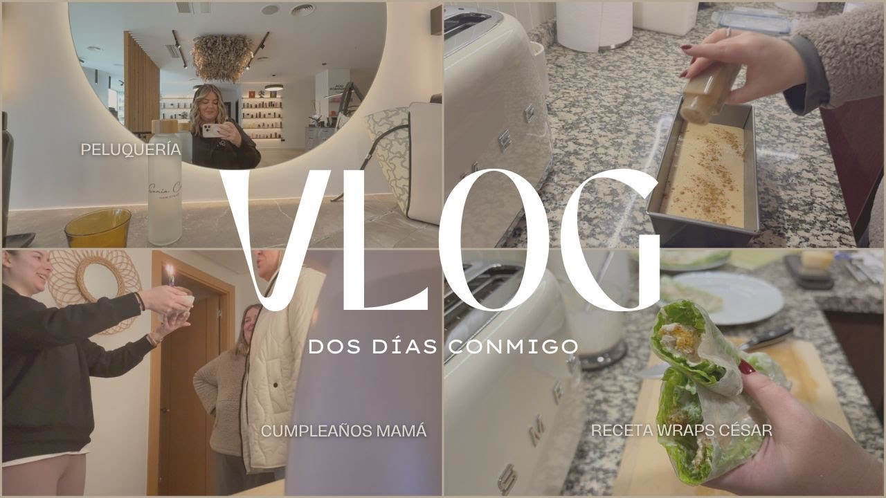 ✨VLOG✨ DOS DÍAS CONMIGO | PELUQUERÍA 💇🏼‍♀️+ HAUL SKLUM + CUMPLEAÑOS MAMÁ 🎂 + RECETAS 🍴+ PEDIDOS 📦