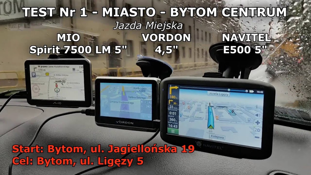 MIO Spirit 7500 LM vs VORDON vs NAVITEL E500 - Porównanie Nawigacji Samochodowych GPS | ForumWiedzy