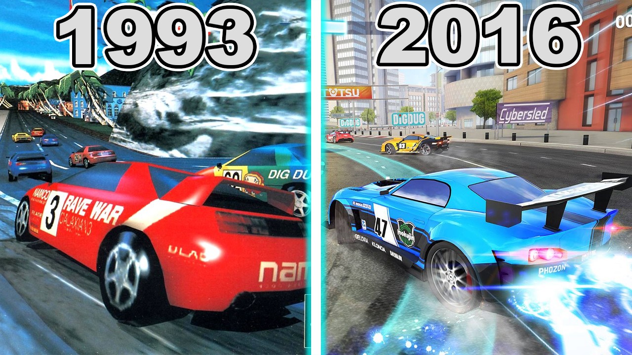Ridge Racer - Game Evolution (1993 - 2016)