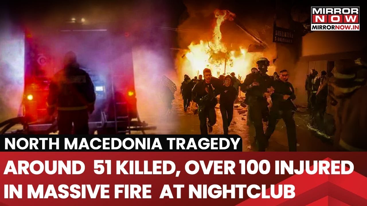 North Macedonia Night Club Fire: Around 51 Killed, Over 100 Injured In Massive Fire At Live Concert