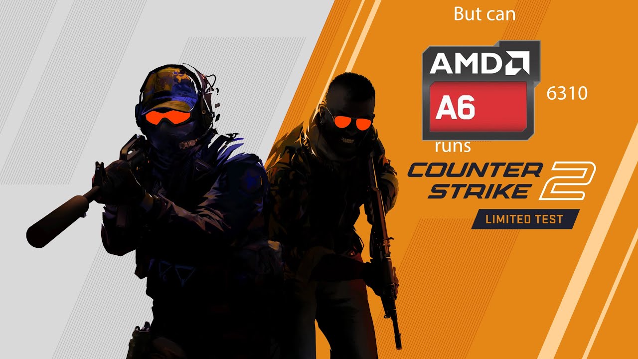 can AMD A6-6310 and R4 graphics igpu runs Cs2?