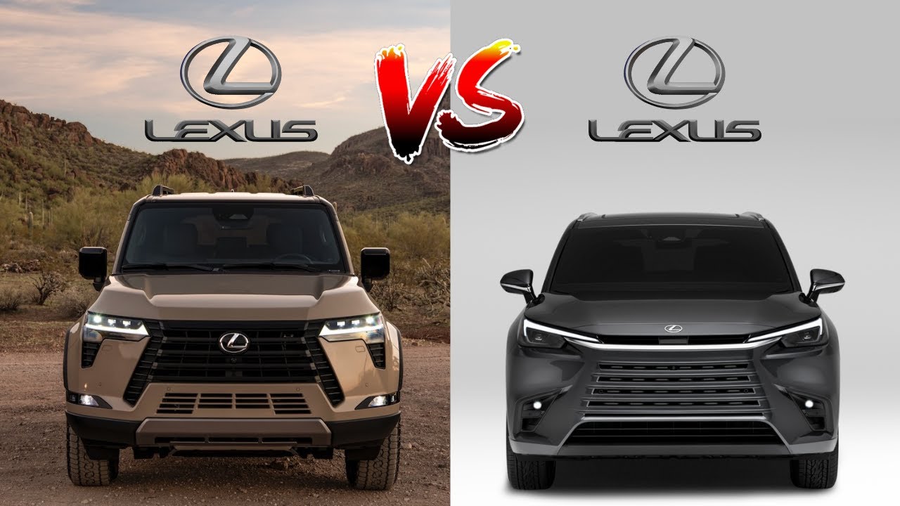 2025 Lexus TX vs 2025 Lexus GX | Family Comfort or Rugged Capability?