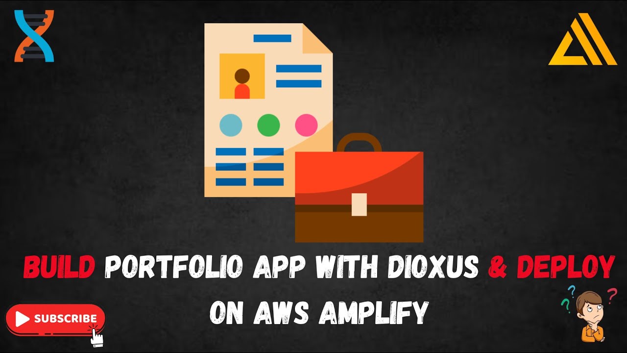 Build a Stunning Portfolio Web App with Dioxus & Rust | Deploy with AWS Amplify