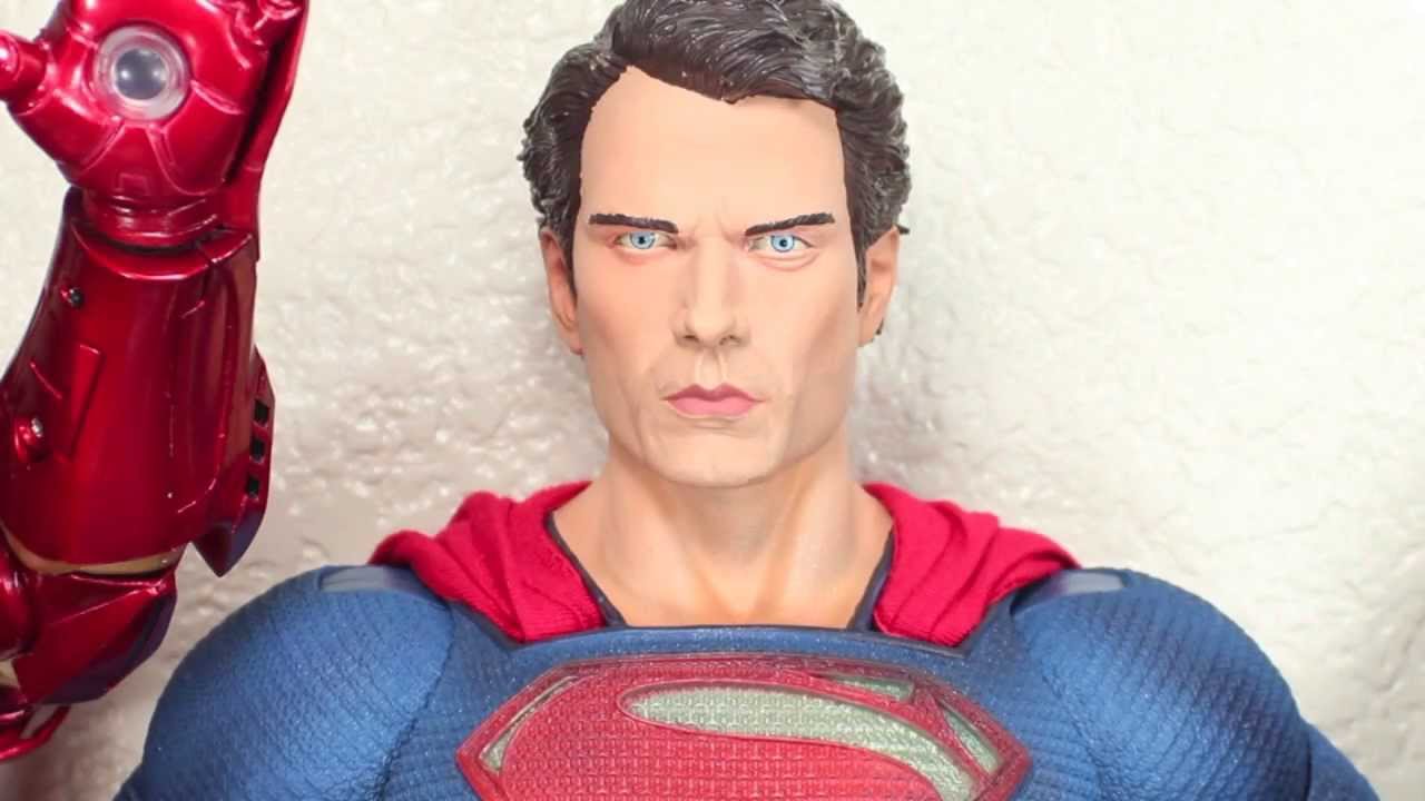 Man Of Steel NECA Superman 1/4 Scale Collectible Movie Figure Review